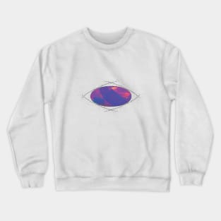 Painting in Eye Crewneck Sweatshirt